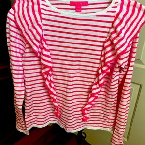 Lily Pulitzer cotton drill top